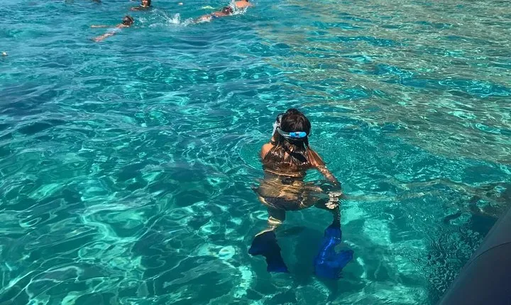 Shared snorkeling tour from Tropea to Capo Vaticano