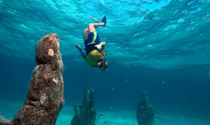 Cancun Snorkeling Adventure: Underwater Museum, Reef & Shipwreck