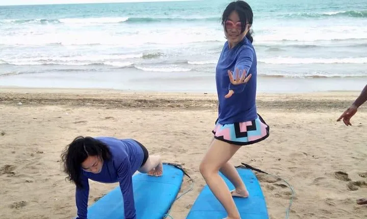 Fun Surf With Experienced Coach And Private Hotel Transfer