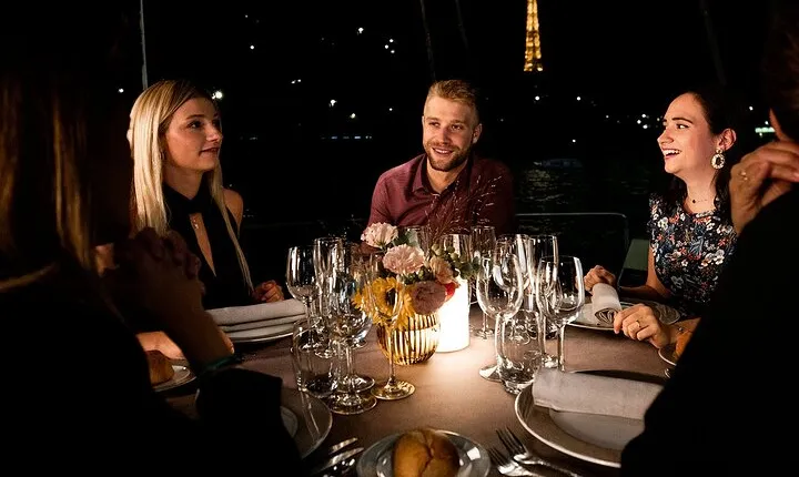 Seine River New Year's Eve Gourmet Dinner Cruise & Live Music
