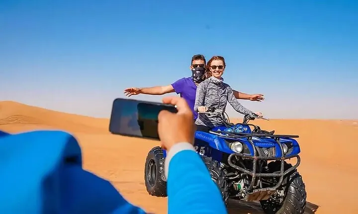 Full Day Quad biking in Douz Tunisia Sahara Desert with Lunch