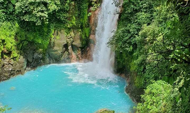 Rio Celeste Waterfalls Volcano and Sloths