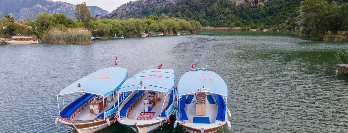 Half-day Dalyan visit with river boat cruise