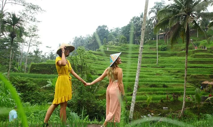 Ubud Natural Walk, Trekking and Giant Swing
