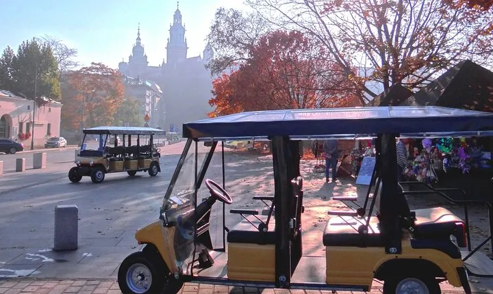 Krakow Grand City Tour by golf cart (private)