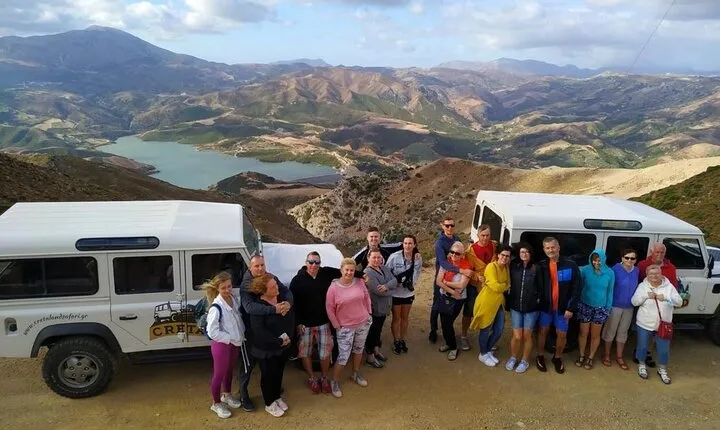 Off-Road: Potamon Dam, Arcadi Monastery, 3 Gorges & Preveli Palms