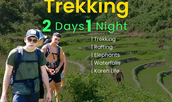 Best Seller | 2-Day Jungle Trek: Elephants, Raft & Karen Life