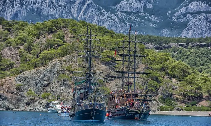 Blau Laguna Boat Trip from Side