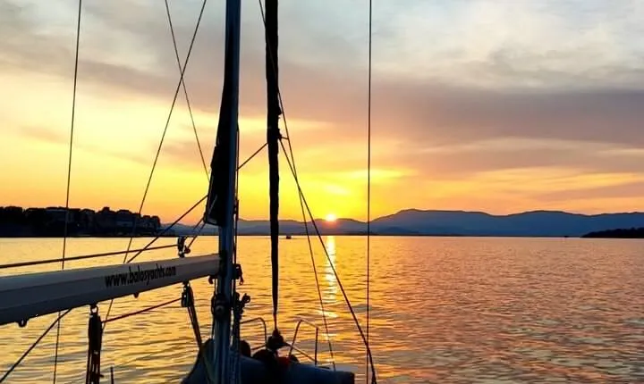 Corfu Private Sunset Cruise with Sailing Yacht