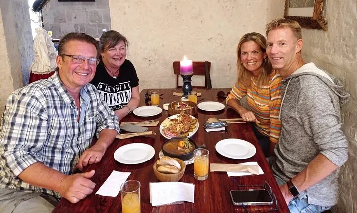 A 3-hour Guided Food Tour with 4 Iconic Restaurants of Arequipa
