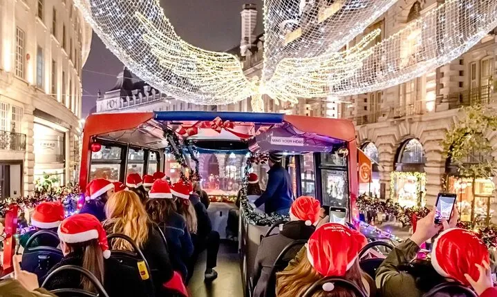 London Christmas Lights Sightseeing Tour