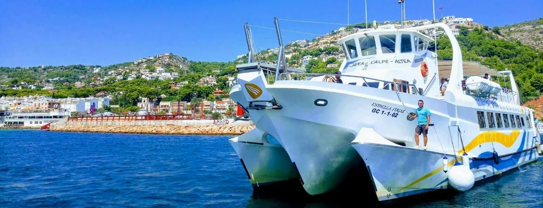Boat round trip from Calpe to Altea