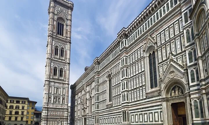 Florence panoramic view Giotto's Bell Tower and Cathedral Ticket