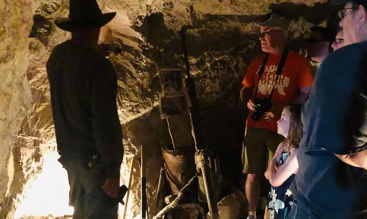 Small Group Ghost Town Gold Mine Tour with Hoover Dam Photo Stop