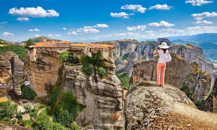 Meteora, monasteries & 130.000bc cave of theopetra prive