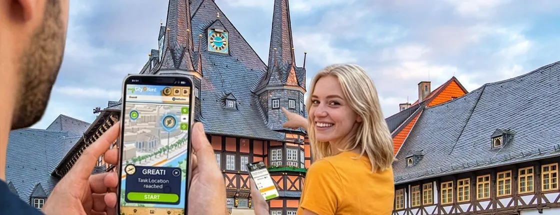 Self-guided digital scavenger hunt in Wernigerode