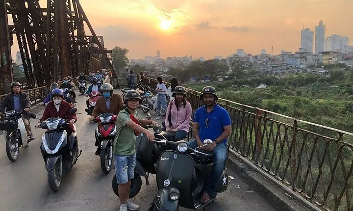 Half Day Hanoi Vespa Tours: Food + Culture + Sight + Fun on Vintage Vespa