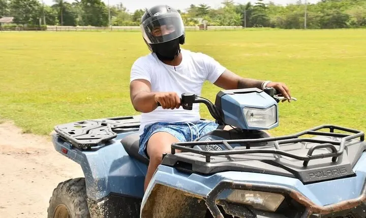 ATV Nature Ride and Sunset Tour at Ricks Cafe from Montego Bay