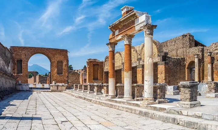 from Rome, Pompeii and Vesuvius