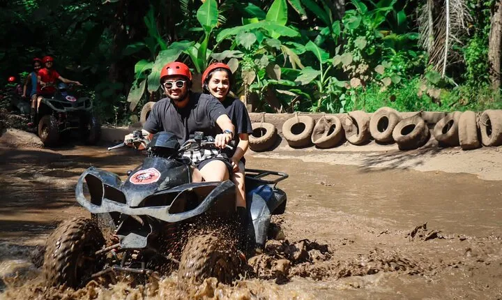 Ubud ATV Rafting and Swing with Lunch All Inclusive