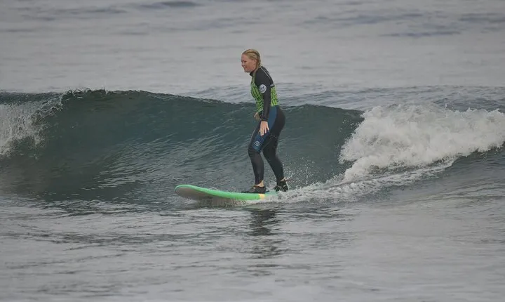 Group Surfing Lesson at Playa de las Américas, Tenerife