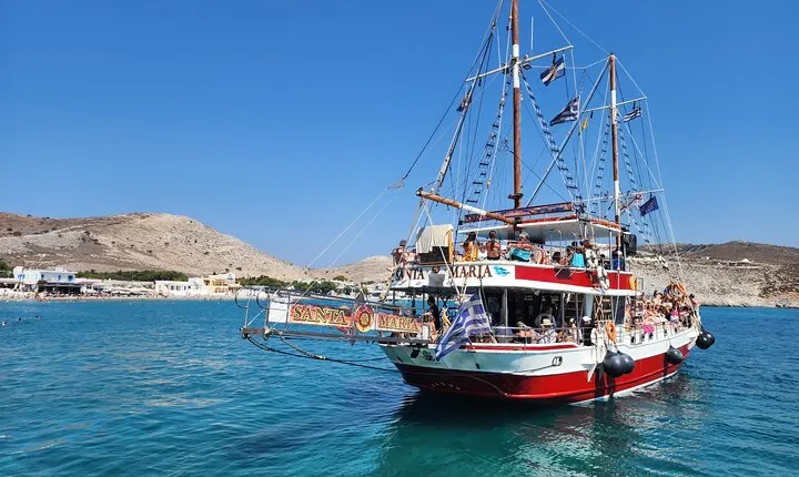 Full Day Kos Guided Boat Tour Including Lunch