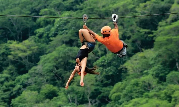 Puerto Vallarta's Best Canopy Zipline + Jorullo Bridge walk!