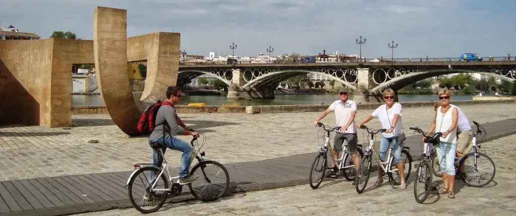 Seville bike tour with full day bike rental