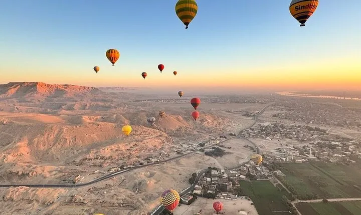 Hot Air Balloon In Luxor + Private Full Day Tour In Luxor Temples