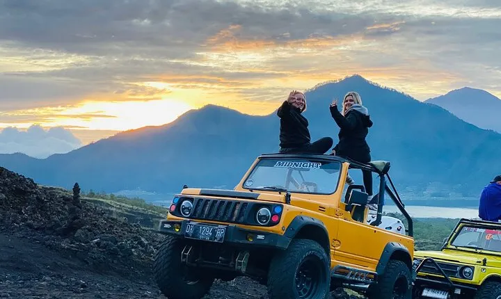 Jeep Mount Batur and Hot Springs with instagram fotos