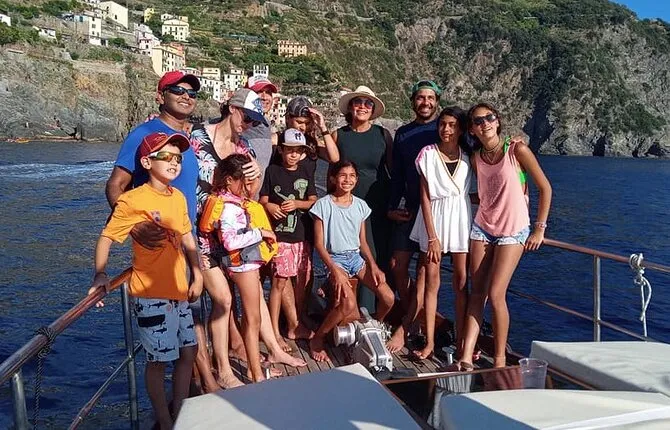 Tour of the 5 Terre by boat