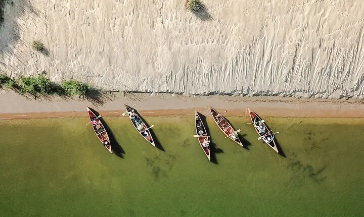 MIGHTY SANDS - Premium guided canoe tour at Curonian spit National Park