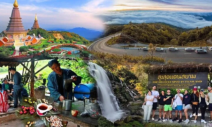 Doi Inthanon Scenic Explorer Waterfalls, Pagodas and Hill Tribes