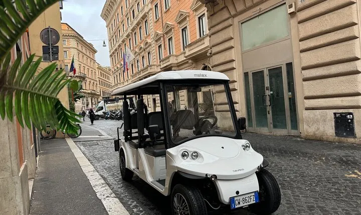 Rome Golf Cart Tour of Must See Landmarks