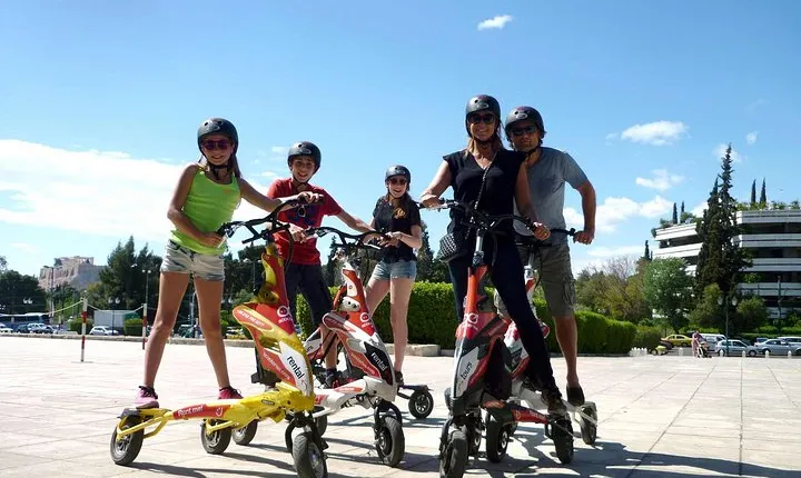Athens Full Day Trikke, Acropolis and Museum Walking Tour