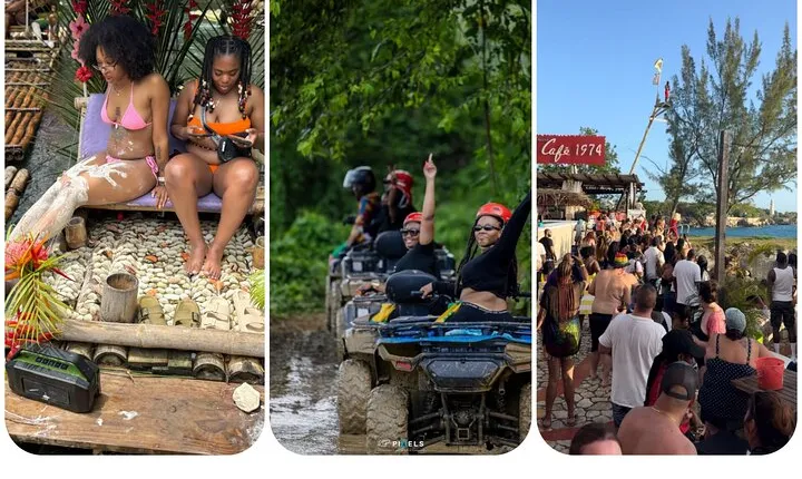 Bamboo Rafting, ATV and Ricks Café in Jamaica Tour