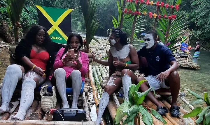 River Rafting Limestone Massage and Shopping Tour in Montego bay