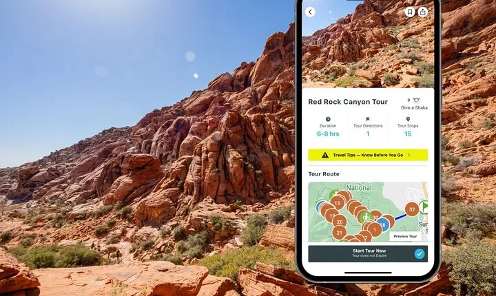 Self-Guided Red Rock Canyon Audio Driving Tour