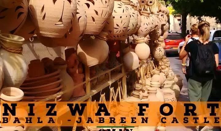 Nizwa Fort & Live cattle market only Friday -Bahla-Jabreen Castle -Full day Tour