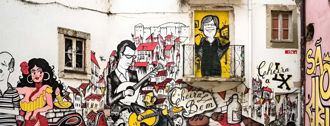 Guided walking tour of Lisbon with dinner to discover fado