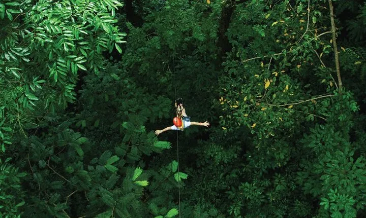 Zipline 18 Platforms at Hanuman World