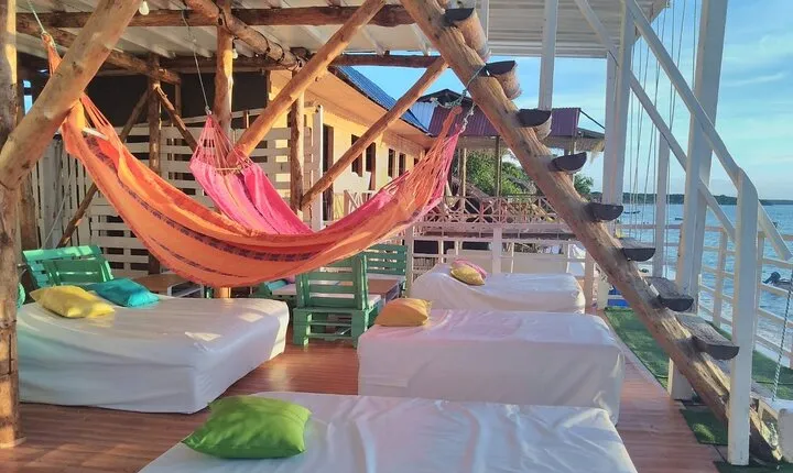 A day at the beach of baru an ideal place to rest in cartagena
