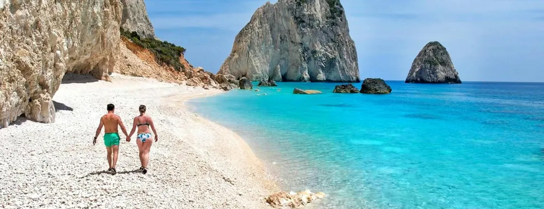 Glass-bottom boat tour of southern Zante’s highlights with optional transfer