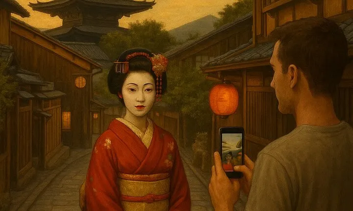 Kyoto K Drama GPS App Walking Tour Mobile Game