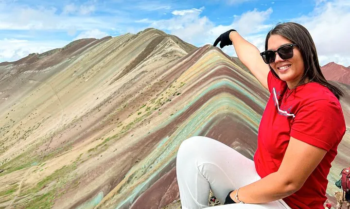 Rainbow Mountain Without Hiking Zero Effort