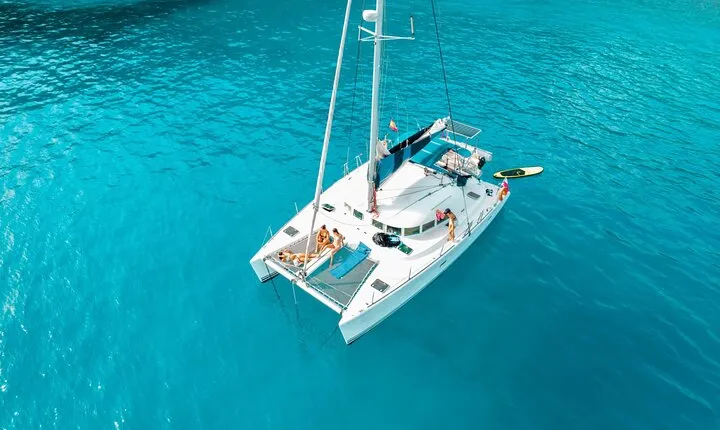 Sail Ibiza Formentera enjoy a swim in paradisiacal coves