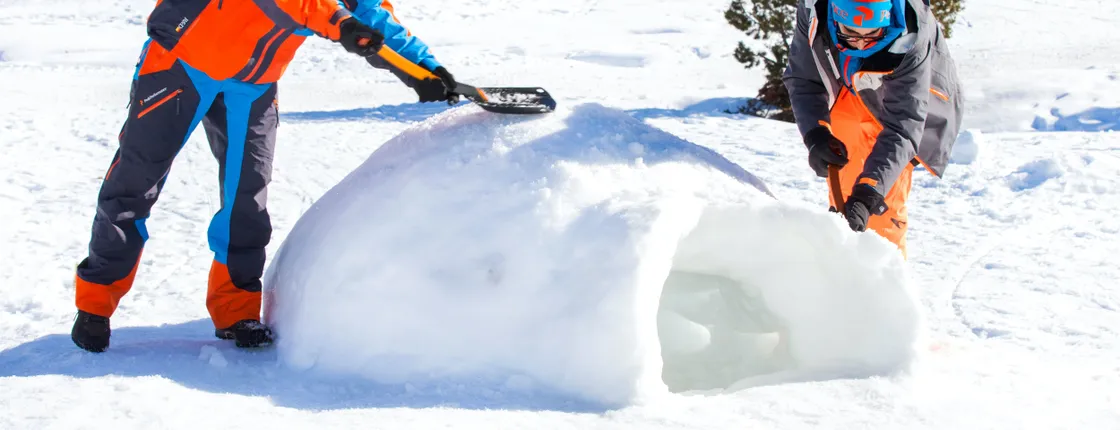 Build your own igloo in Grau Roig