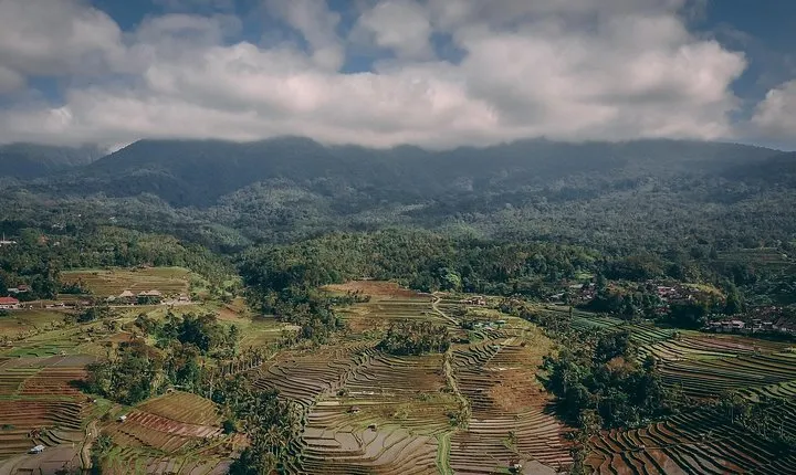 Jatiluwih UNESCO site and Ulundanu