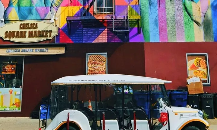 NYC: Midtown Small Group Guided Cart Tour