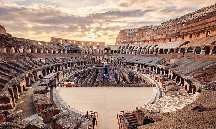 Colosseum Arena Floor with Roman Forum and Palatine Hill Tour